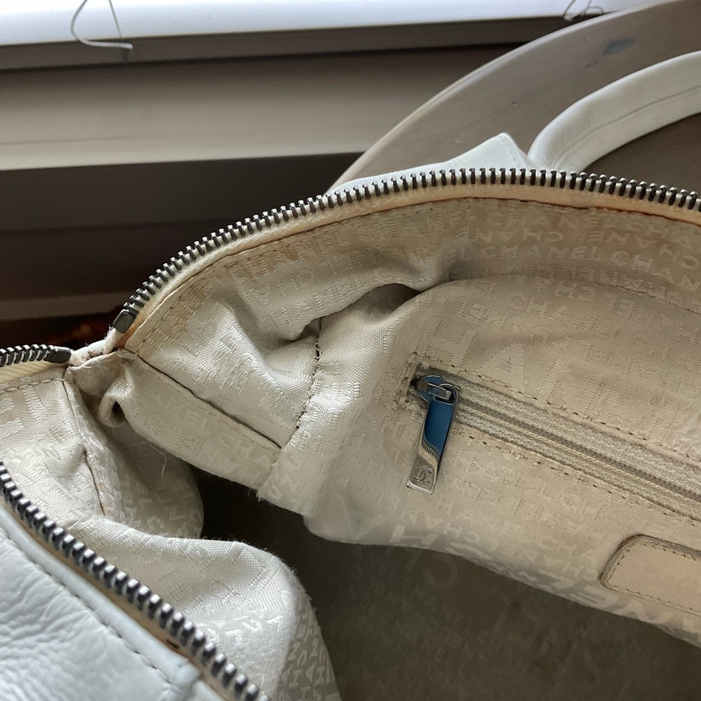 Chanel White Small Tote with COA - Picture 11 of 16